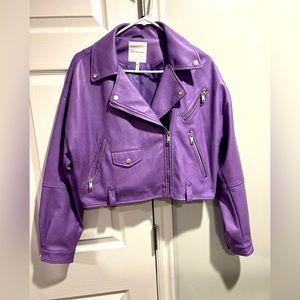 Purple jacket